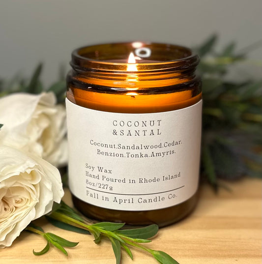 Coconut & Santal 8 oz