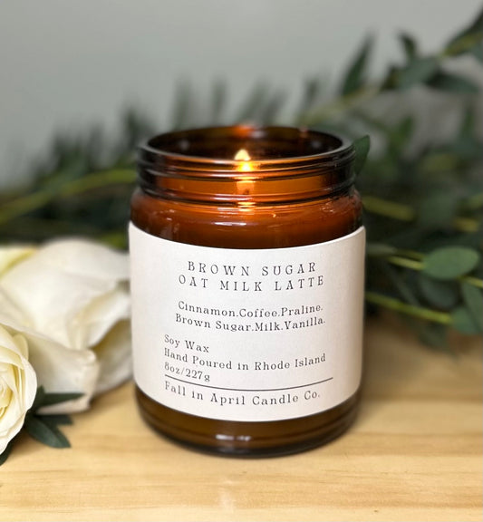 Brown Sugar Oat Milk Latte 8 oz